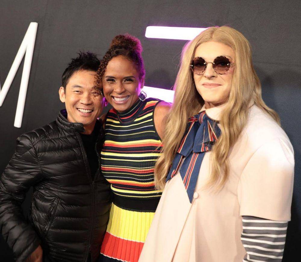 James Wan (penulis), Akela Cooper (penulis), dan Jason Blum (produser) (instagram.com/creepypuppet))