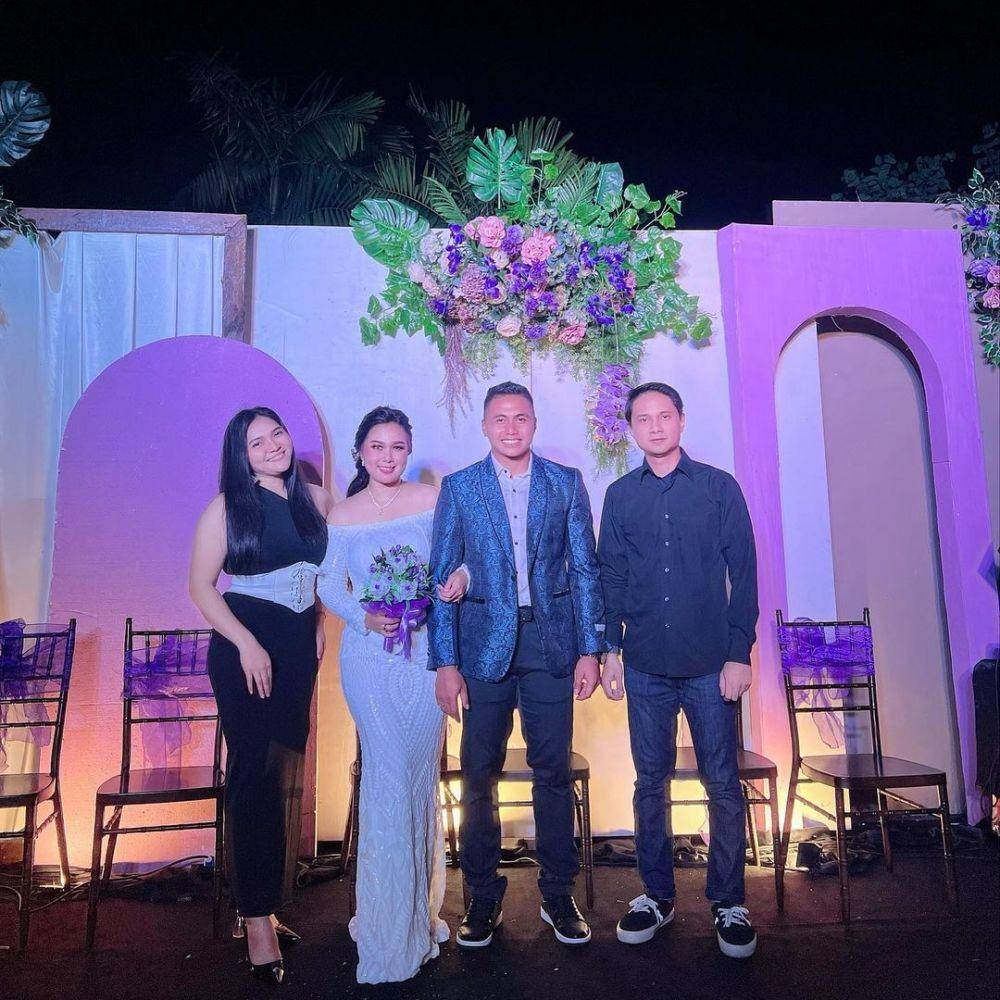 Dekorasi pernikahan Aprilio Manganang. (instagram.com/gladys_fla)