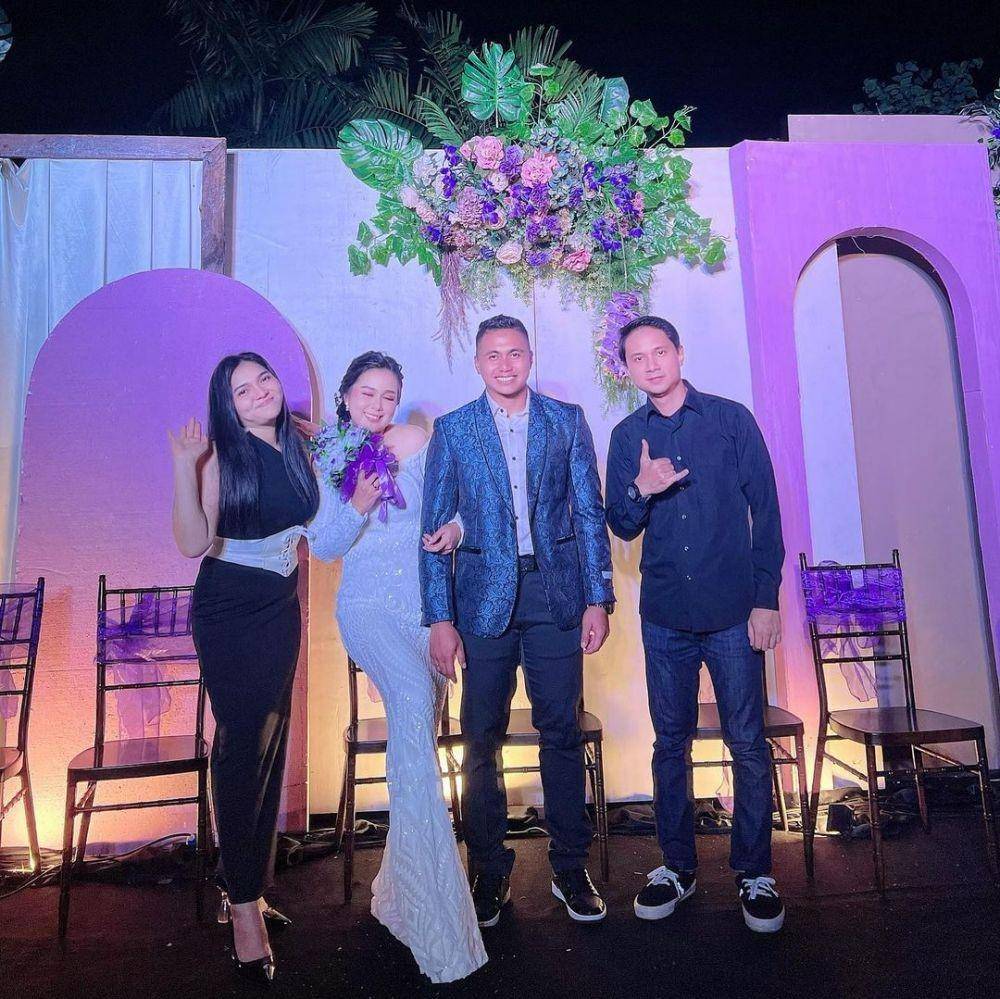 Dekorasi pernikahan Aprilio Manganang. (instagram.com/gladys_fla)