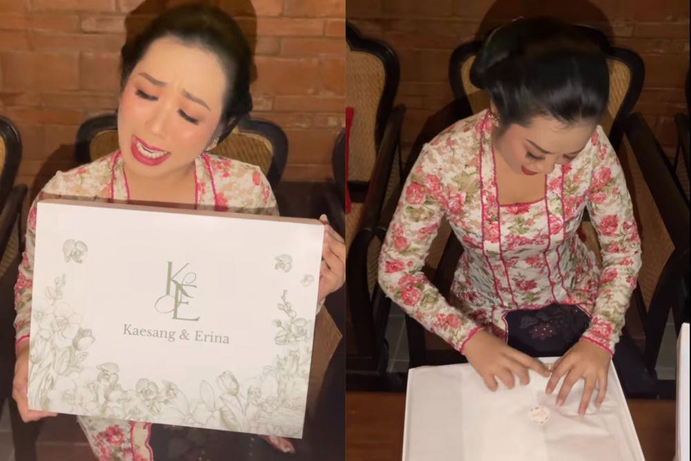 10 Momen Soimah Buka Suvenir Pernikahan Kaesang dan Erina, Sederhana