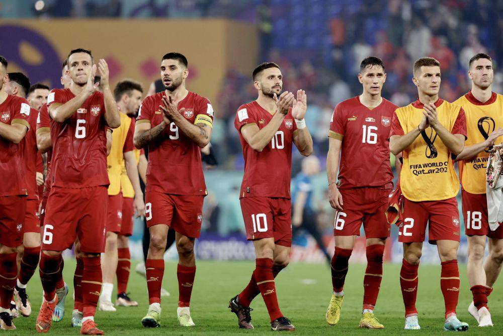 Pemain Timnas Serbia (twitter.com/DT10_Official)