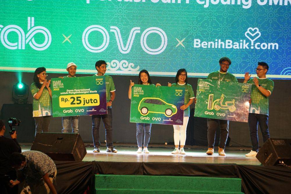Hari Mitra Grab 2022 yang diselenggarakan di Yogyakarta pada Minggu (11/12/2022). (Dok. Grab).