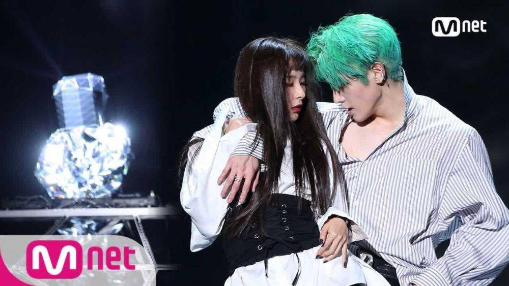 Seulgi Red Velvet dan Taeyong NCT (youtube.com/Mnet K-POP)