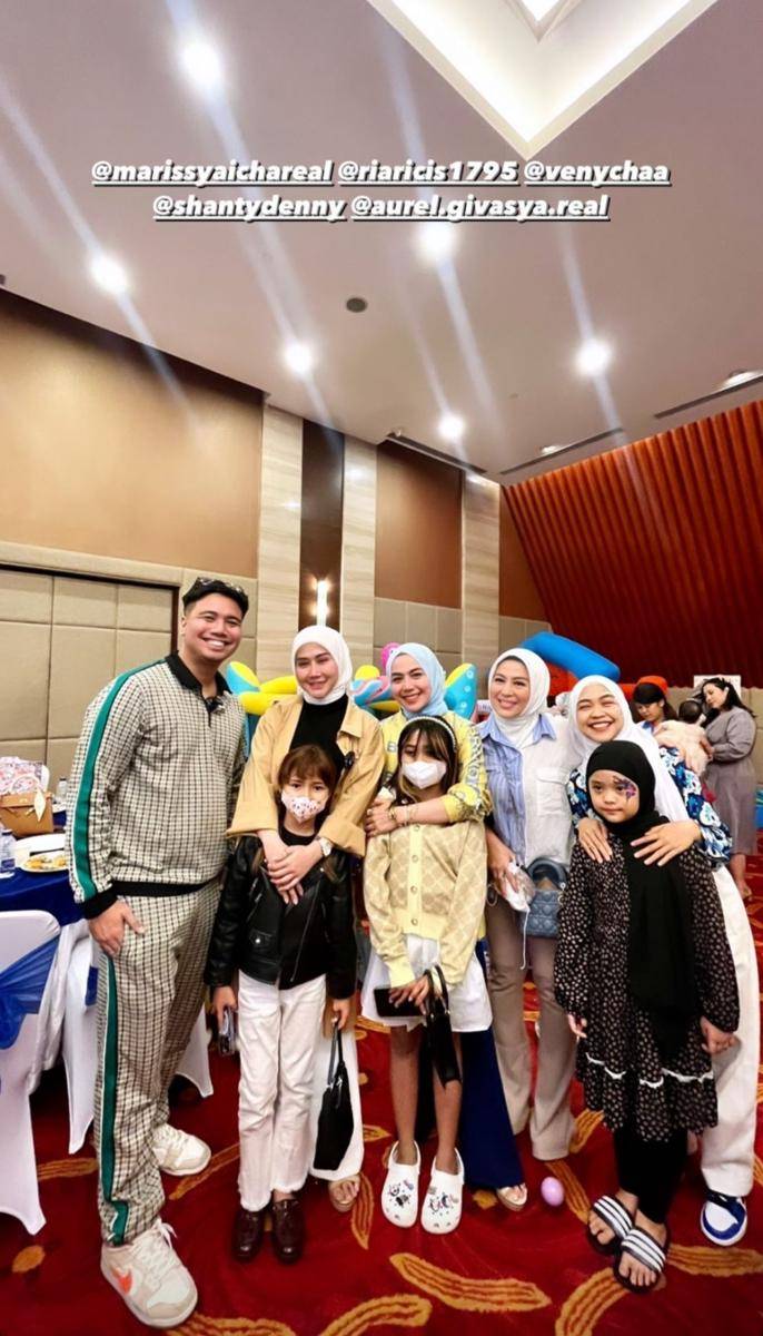 potret Frans Faisal, Marissya Icha, Shanty Denny dan Ria Ricis (instagram.com/fransfaisal_)