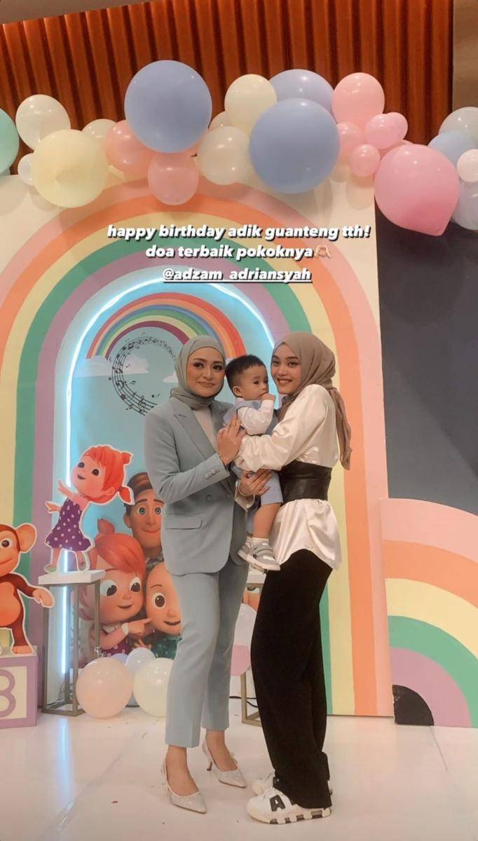 potret Nathalie Holscher, Adzam dan Putri Delina (instagram.com/putridelinaa)