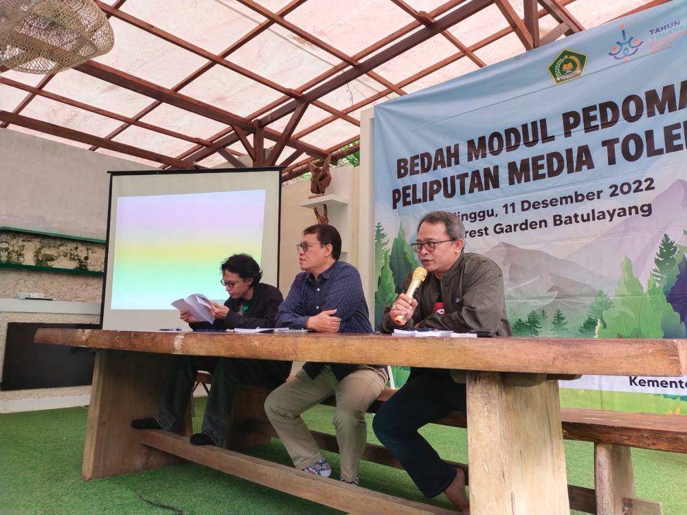 Kemenag susun pedoman peliputan konflik keagamaan (IDN Times/Ilman Nafi'an)