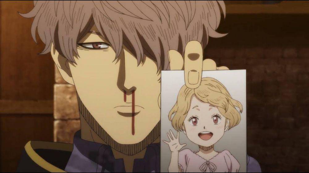 Gauche memperlihatkan foto Marie. (dok. Pierrot/Black Clover)