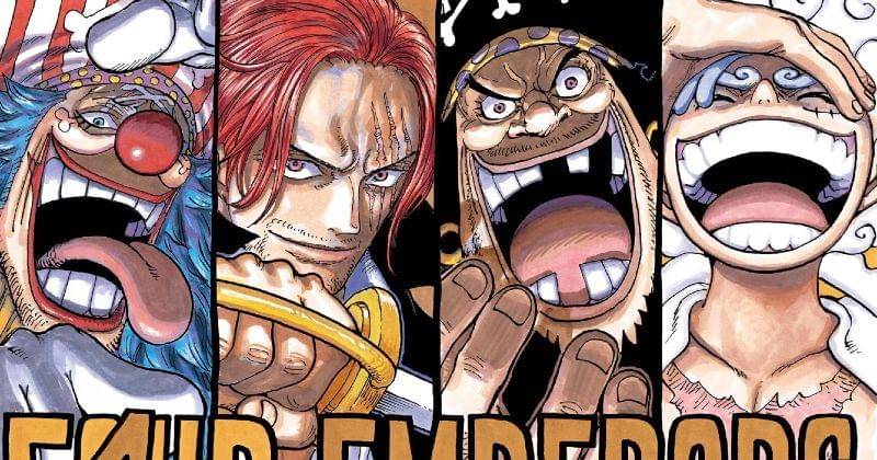 Empat Yonko generasi baru. (mangaplus.shueisha.co.jp/One Piece)