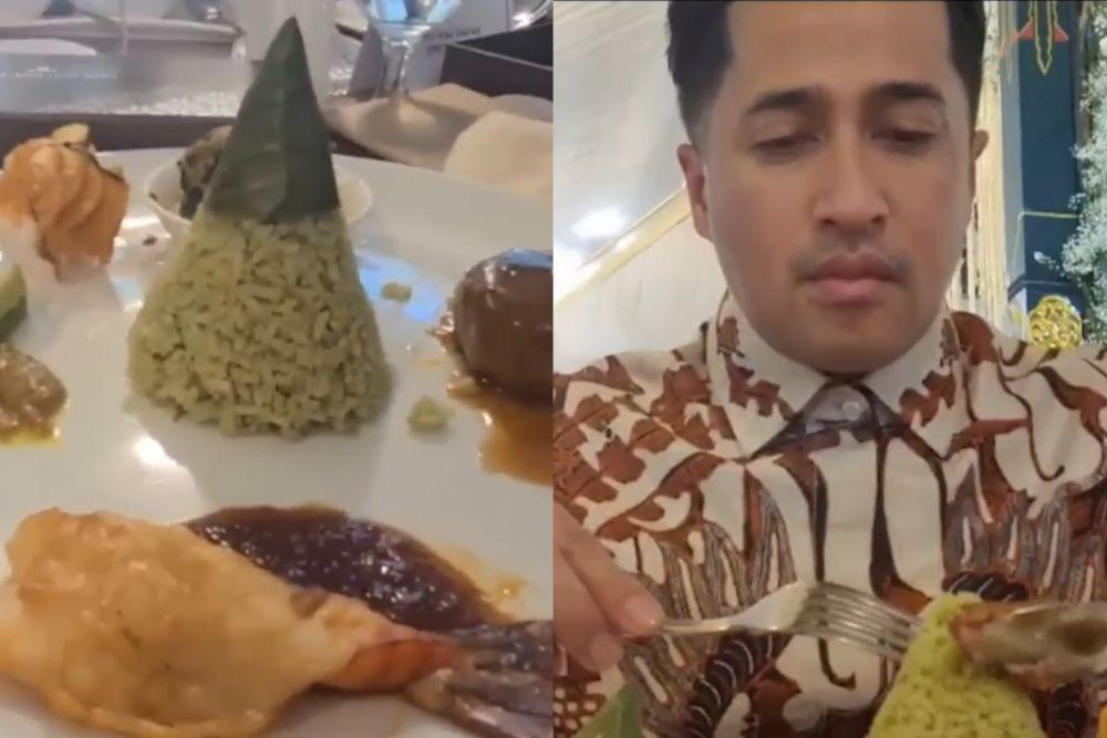 11 Momen Irfan Hakim Mukbang Makanan Kondangan Kaesang dan Erina