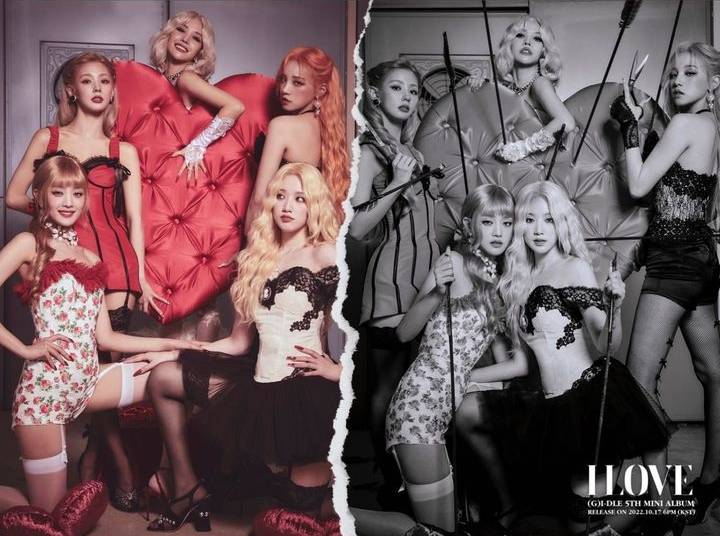 foto grup (G)I-DLE (instagram.com/official_g_i_dle)