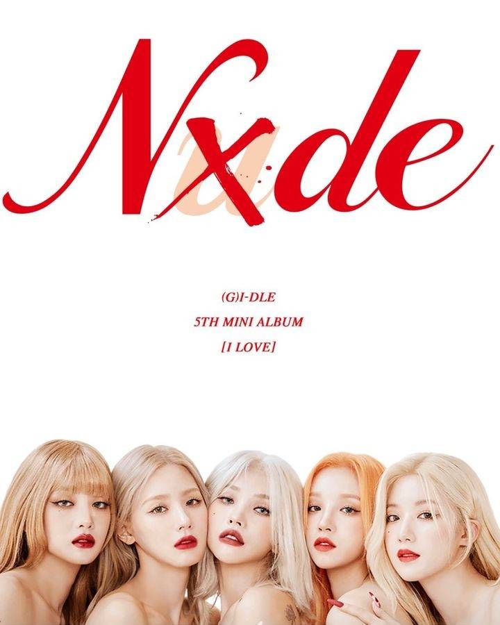 foto grup (G)I-DLE untuk mini album I Love (instagram.com/official_g_i_dle)