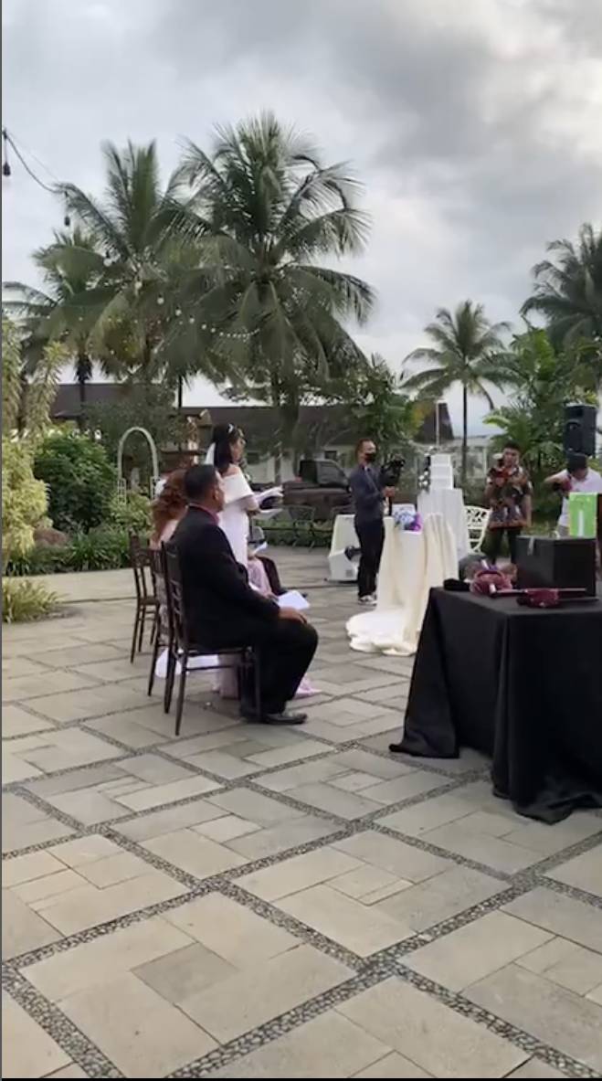 Dekorasi pernikahan Aprilio Manganang. (instagram.com/febree_matcha)