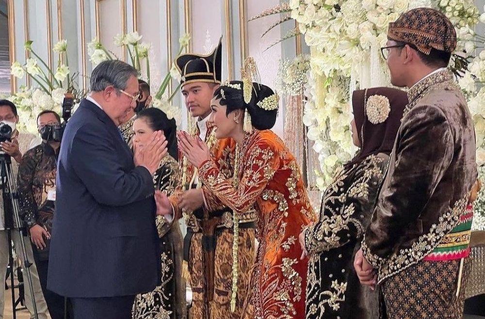 Hadiri Resepsi, SBY Ingin Balas Kebaikan Kaesang Saat di Singapura