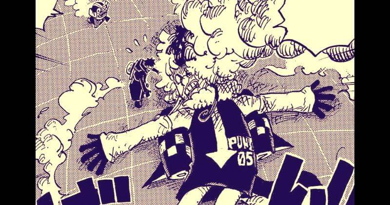 Tubuh Atlas tak berdaya. (mangaplus.shueisha.co.jp/One Piece)