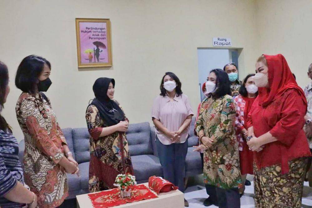 Pembentukan UPTD PPA di Semarang oleh Menteri Pemberdayaan Perempuan dan Perlindungan Anak (KemenPPA) Minggu (11/12/2022) (dok. KemenPPPA)