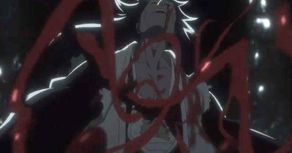 Zaraki sempat terkena tebasan dari Unohana ( Dok. Pierrot / Bleach )