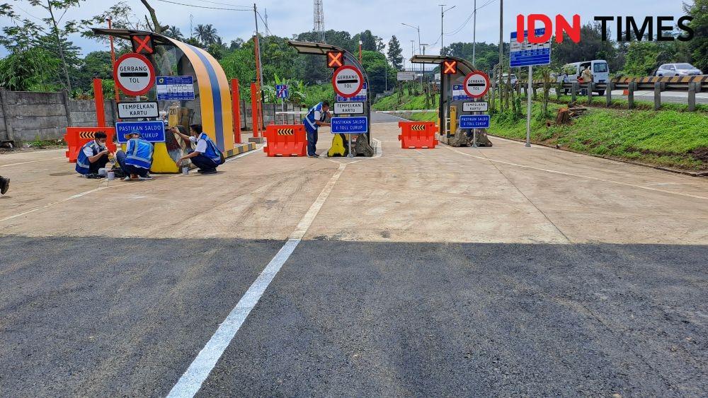 Siap Dibuka, GT Darangdan Tol Cipularang Hanya Untuk Golongan I