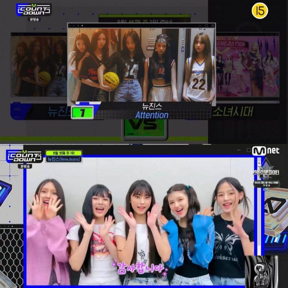 NewJeans (dok. Mnet/M Countdown)