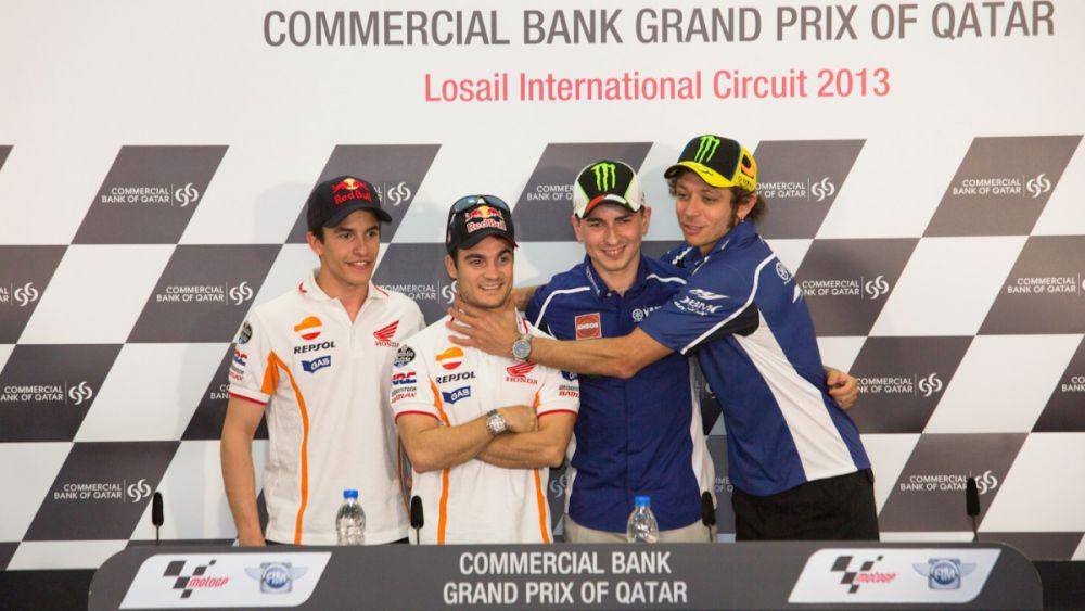 Marquez, Pedrosa, Lorenzo, dan Rossi (motogp.com)