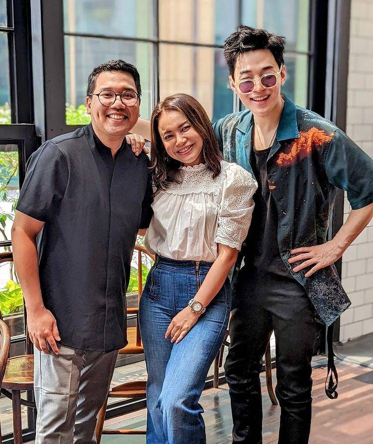 potret Iman Usman, Rossa dan Henry Lau (instagram.com/imanusman)