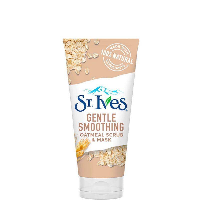 ST. Ives Gentle Smoothing Oatmeal Scrub and Mask (shopee.co.id/Shopee Supermarket)