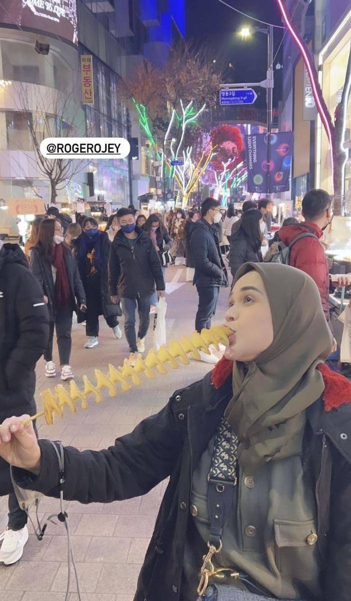 keluarga Roger dan Cut Meyriska liburan ke Korea Selatan (instagram.com/cutratumeyriska)