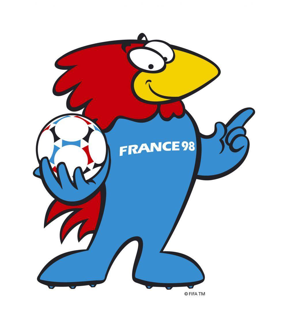WorldCup 1998 Mascot (twitter.com/FIFAWorldCup)