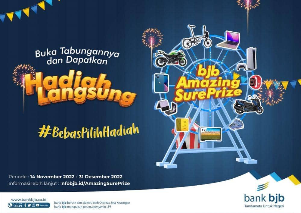 bjb Amazing SurePrize. (Dok. bank bjb)