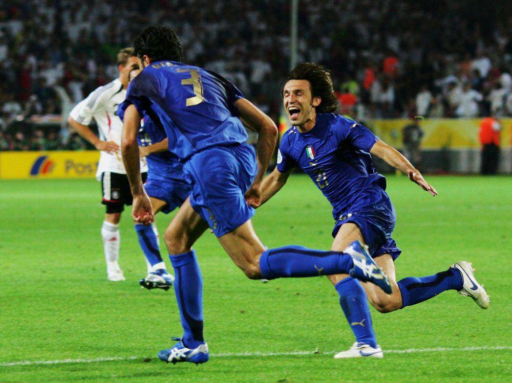 Italia kalahkan Jerman pada semifinal Piala Dunia 2006 (twitter.com/Azzurri_En)