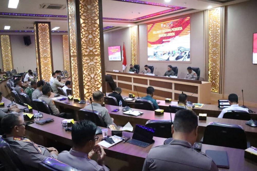 Rapat Lintas Sektoral Nataru, Kapolda: Lampung Gerbang Arus Mudik