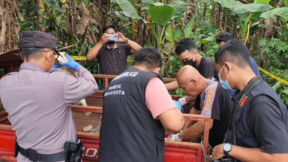 Jasad Bayi di Bekasi Ditemukan Dalam Grobak Motor