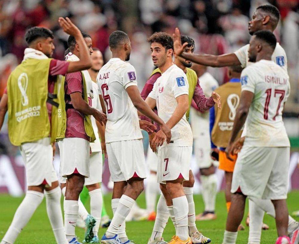 Pemain Timnas Qatar (instagram.com/qfa)