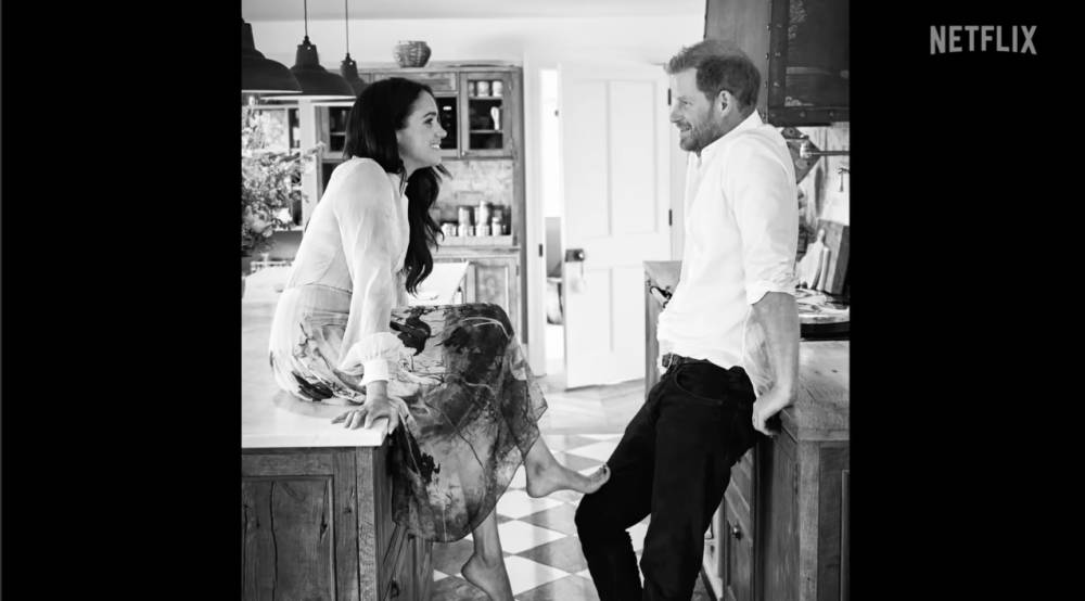 Pangeran Harry dan Meghan Markle (dok. Netflix/Harry & Meghan)