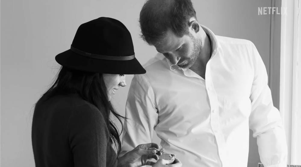 Pangeran Harry dan Meghan Markle (dok. Netflix/Harry & Meghan)