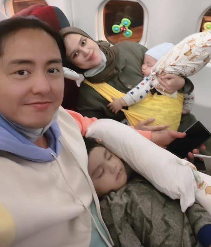 potret Shaquille dan Jourell liburan ke Korea Selatan (instagram.com/cutratumeyriska)