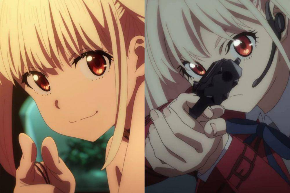 Chisato Nishikigi dari Lycoris Recoil (dok. A-1 Pictures/Lycoris Recoil)