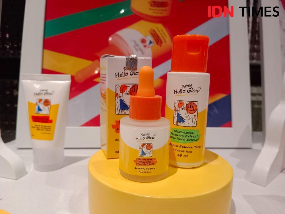 Dermies Hello Glow, Solusi Tangkal Radikal Bebas buat Pemula Skincare
