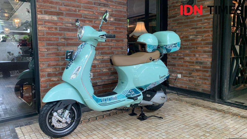 Vespa Batik Special Edition (IDN Times/Fadhliansyah)