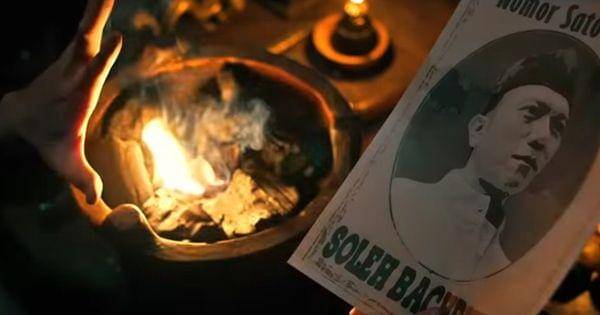 Poster milik calon kades Soleh dimanterai ( Dok. Falcon Black / Bayi Ajaib )