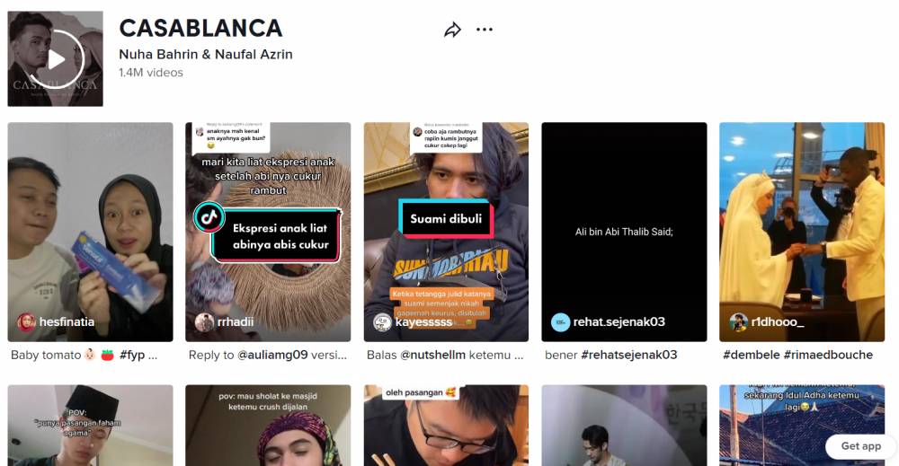 Lagu dan tren TikTok 2022 (Dok. TikTok)