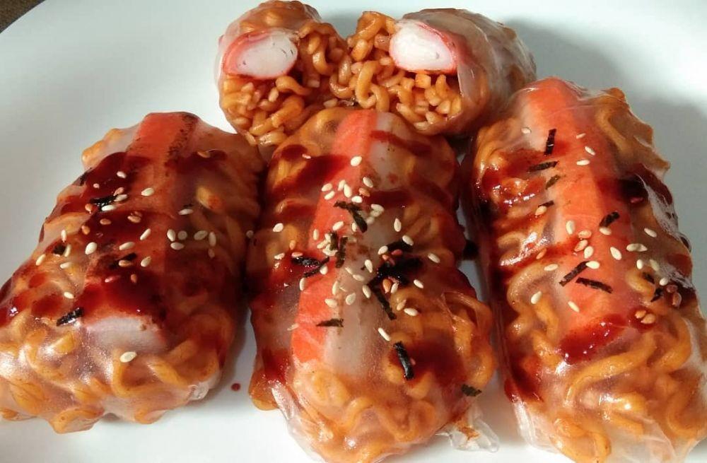 Resep Membuat Samyang Roll yang Praktis, Gak Perlu Dimasak
