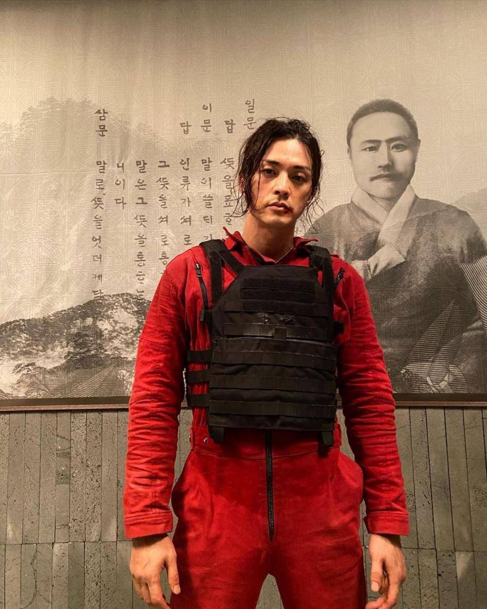 Tokoh Denver di Money Heist Korea (instagram.com/jiraishin99)