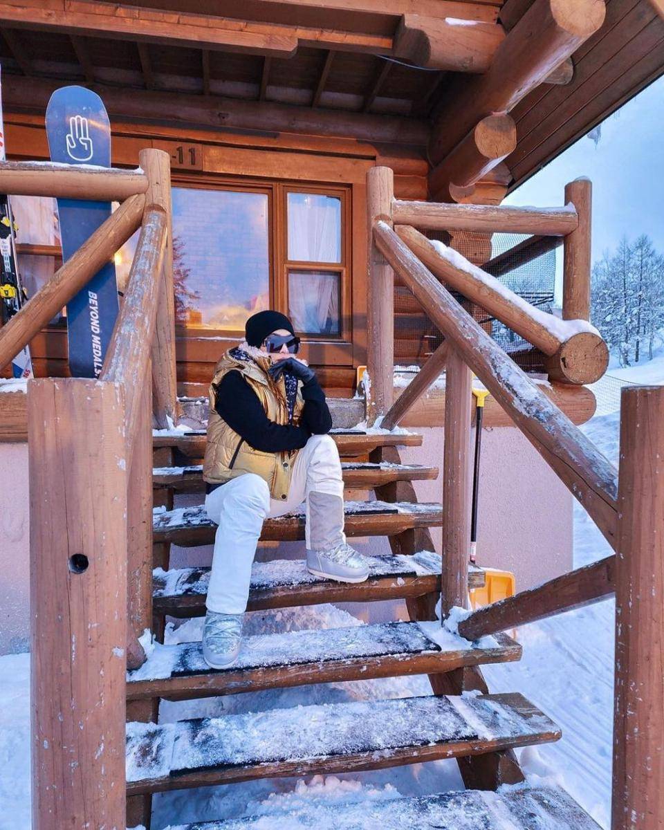 Momen liburan Syahrini di Winter Wonderland (instagram.com/princessyahrini)