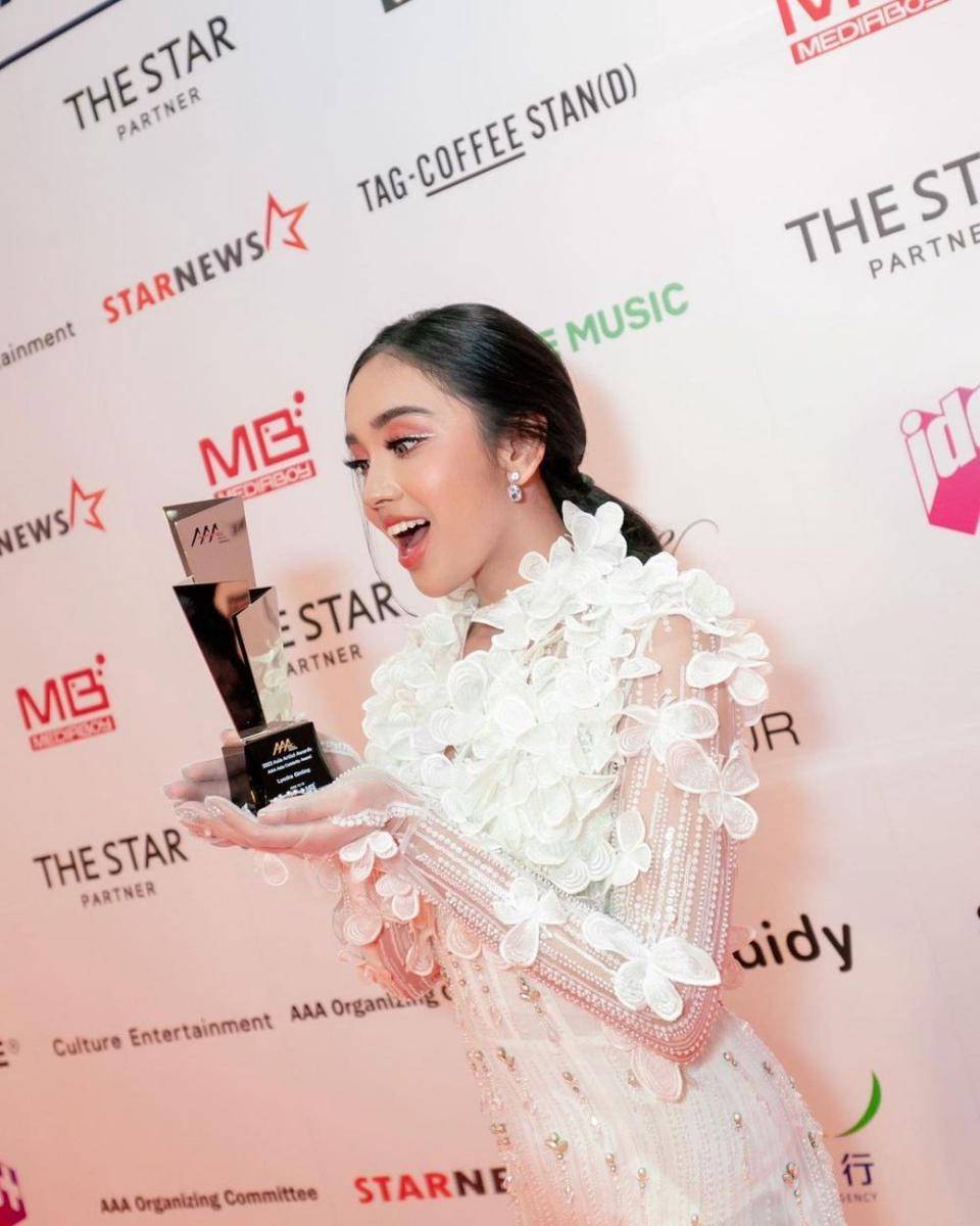potret Lyodra di AAA 2022 (instagram.com/lyodraofficial)