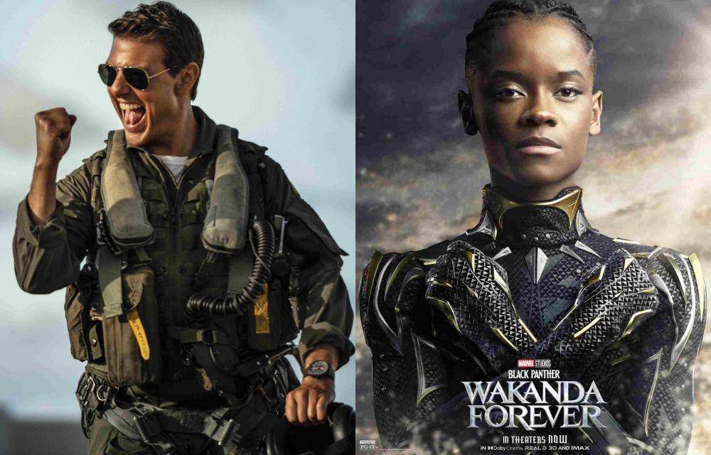 Top Gun: Maverick dan Black Panther: Wakanda Forever (Imdb.com/Top Gun: Maverick [2022]/ | Imdb.com/Black Panther: Wakanda Forever [2022]/)