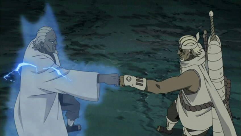 A dan Killer Bee (dok. Pierrot/Naruto Shippuden)