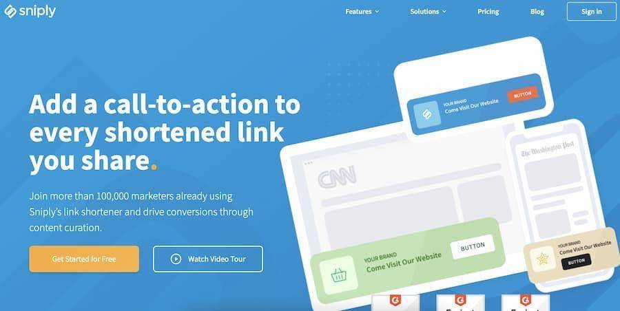 ilustrasi situs memperpendek link (dok. Sniply)