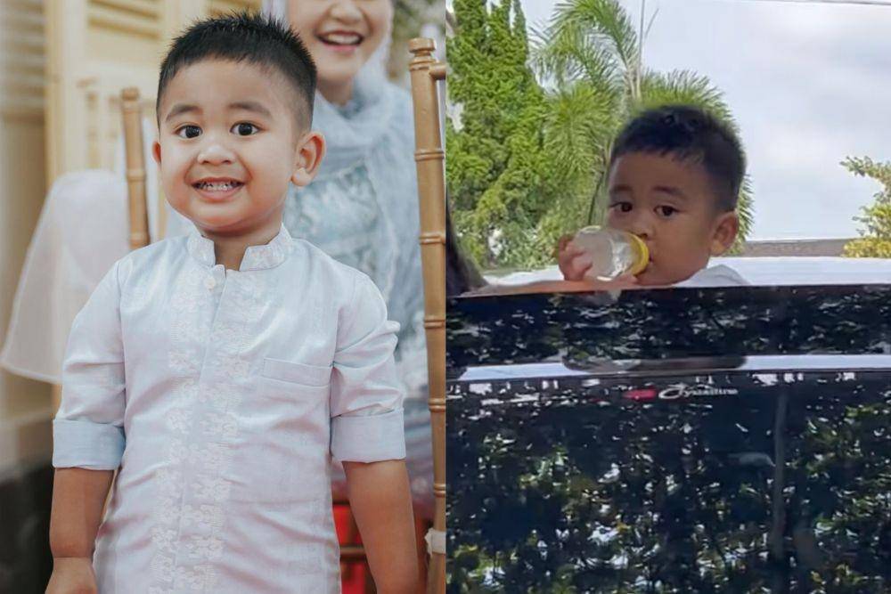 10 Potret Nahyan, Anak Kahiyang-Bobby Tingkahnya Disebut Mirip Kaesang