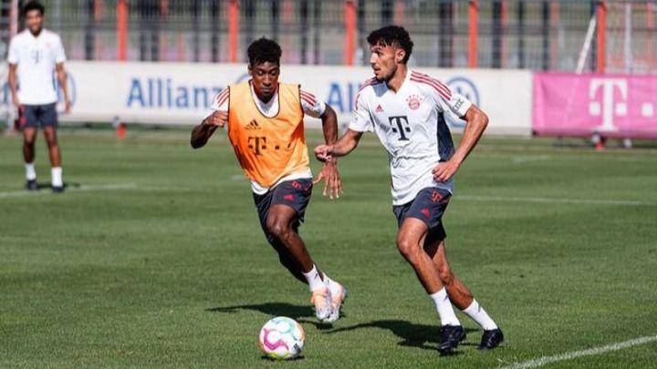 Kingsley Coman dan Noussair Mazraoui (instagram.com/nousmaz97)