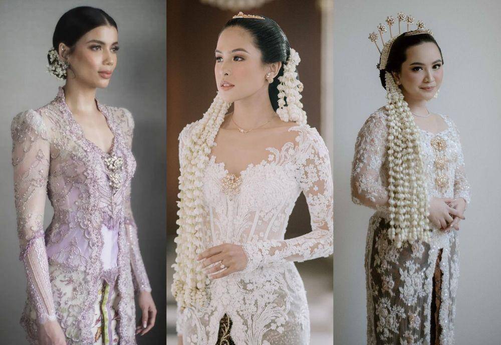 Kebaya akad nikah seleb terapik 2022 (instagram.com/intanavantie.inav | instagram.com/maudyayunda | instagram.com/kaarabride)